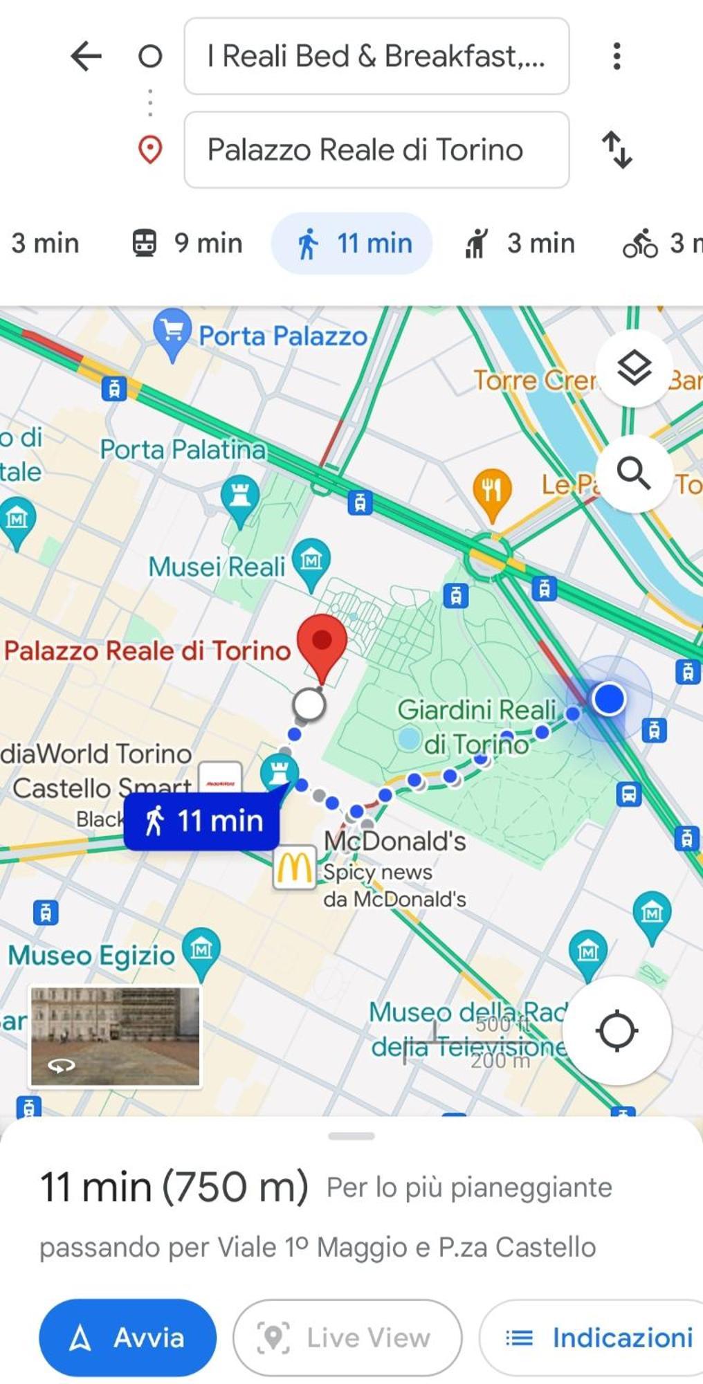 I Reali Bed & Breakfast Turin Luaran gambar